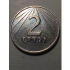 2 лита Литва 1991 год