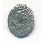 Денга ~1425-1462 Василий II Васильевич (Темный) Всадник с соколом/ Самсон и лев _состояние F/VF