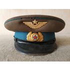 Фуражка офицерская. Размер - 55. СССР, ВВС, 50-е годы прошлого столетия.