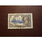 Британская Нигерия 1935 г.Король Георг V и Виндзорский замок./33а/