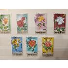 РАСПРОДАЖА КОЛЛЕКЦИИ. Монголия, марки "цветы Розы"