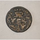 Аўгуст III Саксонскi. Грош 1753, пореже