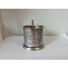 Подстаканник "Виноград".Мельхиор .СССР.