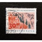 Марка Германия 1969 год Защитить природу