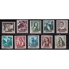 Испания-1962(Мих.1304-1313)  ** , Искусство, Живопись, Сурбаран, полная серия