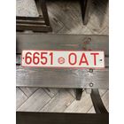 Номерной знак РБ старого образца