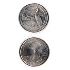 25 центов США 2015 Национальное убежище дикой природы Бомбай-Хук (Делавэр)  P