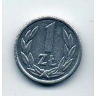 НАРОДНАЯ РЕСПУБЛИКА ПОЛЬША. 1 ЗЛОТЫЙ 1990 г