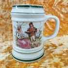 Кружка пивная (объем 1 л) Венская Любовь, фарфор