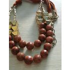 Бусы. Винтаж. Авантюрин.