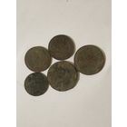 Лот советских монет 1924 года.Не чищены.С 1 рубля.