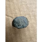 Кольцо старинное с изображением Цветка