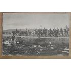 Старинная открытка. Кавалерия. Чистая.