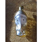 Елочная игрушка СССР . Слон - пожарный . Редкая