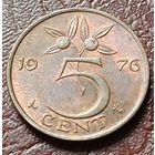 Нидерланды 5 центов, 1976    ( 2-1-2 )