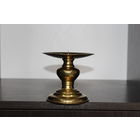 Латунный, декоративный подсвечник.