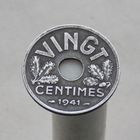 Франция 20 сантимов 1941 Режим Виши