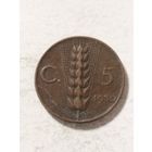 Италия 5 сентизим 1930