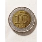 Молдова 10 лей "25-я годовщина национальной валюты" 2018