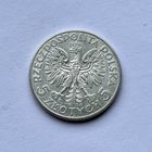 Монета СЕРЕБРО Польша 5 злотых 1934 год Ядвига ОТЛИЧНЫЕ