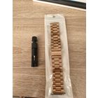 Браслет 22мм розовое золото