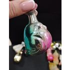 Игрушка ёлочная Снегирь, стекло. СССР