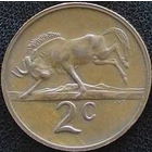 ЮАР (Южная Африка), 2 цента 1970