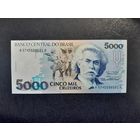 5000 крузейро 1993  года. Бразилия. UNC