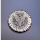 1 доллар 1881 год PROOF-LIKE Отличное коллекционное состояние! Зеркальное поле! Красивейшая радужная патина!