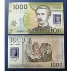 Чили, 1000 песо 2020 г., P-161 (полимер, герой войны Игнасио Каррера Пинто), UNC