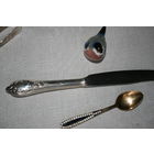 НОЖ СТОЛОВЫЙ СЕРЕБРО 875 ПРОБА