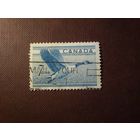 Канада 1952 г.Канадская казарка в полете.