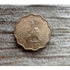 Werty71 Парагвай 10 сентимо 1953  Лев