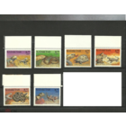 КАЗАХСТАН 1994 ФАУНА ПРЕСМЫКАЮЩИЕСЯ** ЧЕРЕПАХА ЯЩЕРИЦЫ  ГЕККОН АГАМА ЗМЕИ ЩИТОМОРДНИК ЖЕЛТОПУЗИК