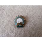 Нагрудный знак "Белсельхозтехника". СССР, вторая половина прошлого века.