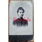 1900-е Визит портрет Седльце девушка студийное фото типажи ретро фотограф С.Л. Розовский