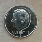 Бельгия 1 франк, 1997 Надпись на голландском - 'BELGIE", KM# 188 ю