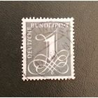 Марка Германия 1955 год Стандарт