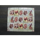 Продажа коллекции с 1 рубля! Чистые почтовые марки РБ в малых листах.