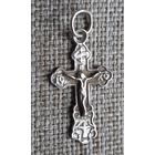 Крестик православный, маленький, Ag, #2. В коллекцию.