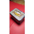 Коробка от Чай Грузинский 1946. СССР ГлавЧай. Металл. С рубля. Идеальное состояние. Редкая.