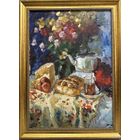 Красовский Е.Е;60/85см;Лотерейная картина. Холст, масло. Размеры: 60х85 см.