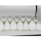 Набор рюмок на ножке. Предположительно царская Россия.