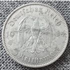 5 рейхсмарок Кирха с датой А