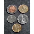 Руанда 5,10,20,50,100 франков 2007- 2011 Unc