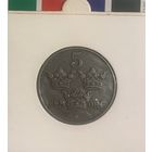 Швеция 5 эре 1948 в холдере