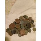 Кучка монет Речи Посполитой, Польши..