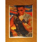 3 наклейки "Жан-Клод Ван Дамм / Jean-Claude Van Damme"