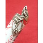 Кольцо-пестень, Серебро 925,Красивое!!!