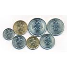 Набор разменных монет Банка России 2009 СПМД магнитные (7 шт.) _состояние аUNC/UNC
